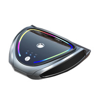 Diffuseur de parfum pour voiture G6 à énergie solaire, parfum floral de jasmin, pulvérisateur automatique, accessoire intelligent pour voiture, désodorisant d'air de haute technologie