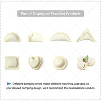 Machine à empanadas ORME en acier inoxydable, grande taille 15 cm, plieuse automatique pour dumplings et wontons