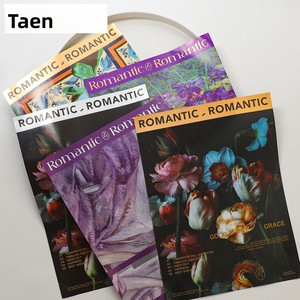 Kraft Paper 3550cm Sicilian <strong>Oilpainting</strong> Style Floral Wrapping for Wedding Birthday Gift DIY Flower Shop Supplies - Product Image 4