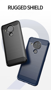 ¡Venta caliente! <span class=keywords><strong>Funda</strong></span> trasera de TPU <span class=keywords><strong>para</strong></span> teléfono <span class=keywords><strong>Nokia</strong></span>, cubierta de fibra de carbono de alta calidad con patrón de cepillo <span class=keywords><strong>para</strong></span> móvil <span class=keywords><strong>Nokia</strong></span> 5,4, 3,4, 2,4 - Product Image 5