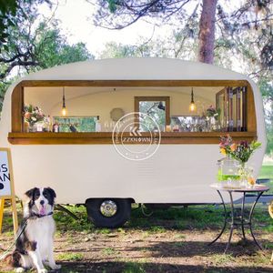 2025 Multi Function Modern Food Trucks Barbershop Trailer Shop Clothing Container Coffee Cafe Shop Vendors Cart Outdoor - Product Image 1