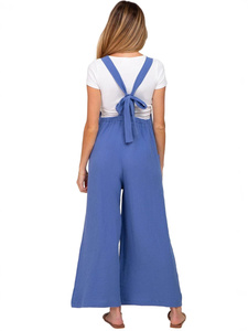 Abbigliamento Casual <span class=keywords><strong>premaman</strong></span> spalline larghe senza maniche con tute per donne incinte per abiti comodi - Product Image 2