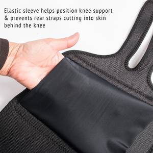 <span class=keywords><strong>Rodillera</strong></span> con estabilizadores laterales Diseño antideslizante-Comodidad mejorada Ayuda con problemas de rótula Problemas de ligamentos - Product Image 6