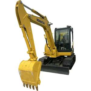 Utilisé pour la pelle sur chenilles Komatsu PC56 5 tonnes avec cylindre hydraulique moteur moteur pompe engrenage et garantie de PLC-1 an - Product Image 1