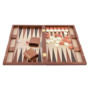 11-19 Inch Wooden Backgammon Luxury Chess Set Foldable Large Backgammon Board Handmade Professional Chess Family Table Game Gift