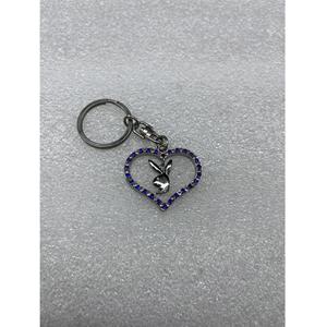 Moda de lujo diamante tipografía impresa Metal aleación de zinc llaveros alta calidad monedero para cumpleaños - Product Image 2