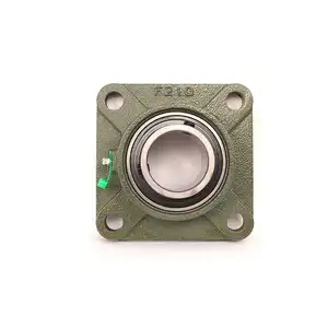 Ucfseries 208 210 212 Flens Vier Bolt Mounted Bearing UCF210 Kussen Blok Lagerhuis F210 Met Enkele Witte Doos