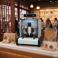 Imprimante 3D alimentaire Panda nouvelle, personnalisable, intelligente, électrique, automatique, contrôlée par Android, facile à utiliser, pour pâte à sucre et peinture alimentaire