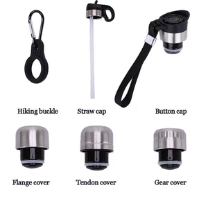 Bouteille d'eau isolée en acier inoxydable à double paroi de 500ml bouteille en forme de cola flacon de cola en acier inoxydable - Product Image 2