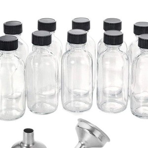 Bouteilles en verre rondes <span class=keywords><strong>de</strong></span> Boston d'approvisionnement direct d'usine pour le vin <span class=keywords><strong>Bouteille</strong></span> <span class=keywords><strong>de</strong></span> condiment d'huile d'olive 60ml 120ml 240ml - Product Image 3
