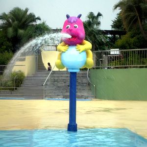 Nouveau modèle intérieur commercial Crocodile Clown Splash FRP équipements de <span class=keywords><strong>jeux</strong></span> <span class=keywords><strong>d</strong></span>'<span class=keywords><strong>eau</strong></span> attractions de parc <span class=keywords><strong>d</strong></span>'attractions pour les enfants - Product Image 5