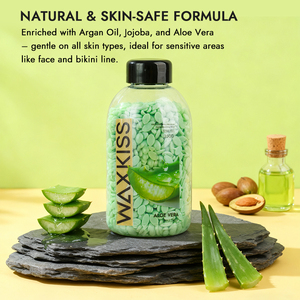 Cire dure en grains de marque privée OEM personnalisée, nouvelle formule naturelle, forte adhérence, perles de cire pour l'épilation pour salon - Product Image 5