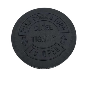 Tapón de Seguridad a Prueba de Niños de 32 mm, 38 mm, 42 mm, Tapón de Rosca de PP para Botellas, Color Personalizado, Estilo Clásico - Product Image 1