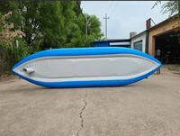 Kayak gonflable double personnalisé en usine, haut de gamme et léger, d'excellente qualité