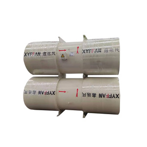 Ventilador Axial para Ductos Sds 6.3 11kw, 60 Pulgadas, Aleación de Aluminio, Rodamiento de Bolas, Eléctrico, Plateado, Ventilación de Túneles - Product Image 3