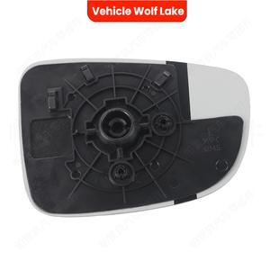 Cristal de Espejo Lateral para Mazda 3 6 2014-2016, Repuesto Izquierdo y Derecho, Plateado, ABS, para Reparación - Product Image 3