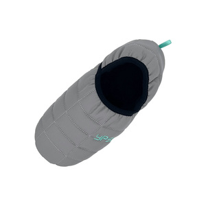 Pantoufles matelassées chaudes en duvet, confortables, antidérapantes, coupe-vent, en tissu nylon, pour le camping, le sommeil, pantoufles d'intérieur chaudes unisexes - Product Image 4