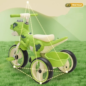 Vélo d'équilibre pour enfants en plastique, jouet à roulettes pour tout-petits avec roues en PP Flash/Common, style tricycle, design de voiture - Product Image 5