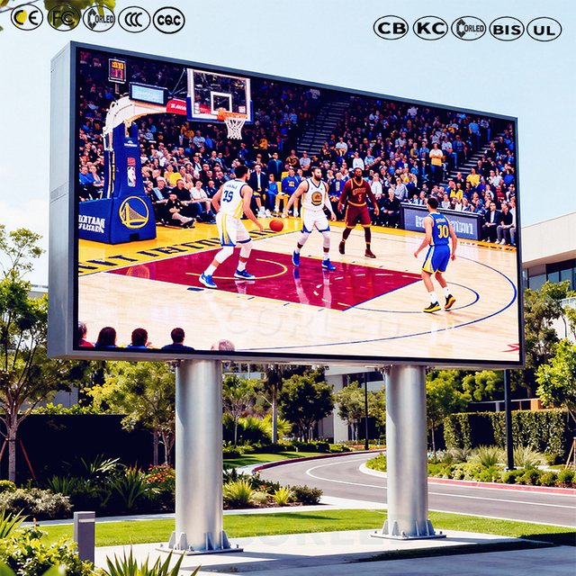 Outdoor P2.5 P4 P5 P8 P10 Pixel High Brightness Smd Led Display Panels Modular External Led Screen Outdoor for Advertising