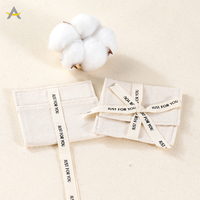 Auralux Nouveau Design Écologique Beige Biologique Toile Coton Bijoux Pochette Sac