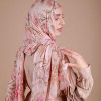 Hiyab Modal Estampado Personalizado de Fábrica China, Precio OEM, Talla Personalizada, Suave, Certificado SGS, Venta al Por Mayor, Hiyab Modal Estampado Premium para Mujeres Musulmanas