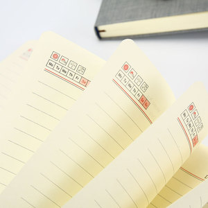 Diario de Tapa Dura con Cubierta de Tela de Lino, Impresión de Serigrafía Personalizada al por Mayor, con Logotipo Personalizado - Product Image 2