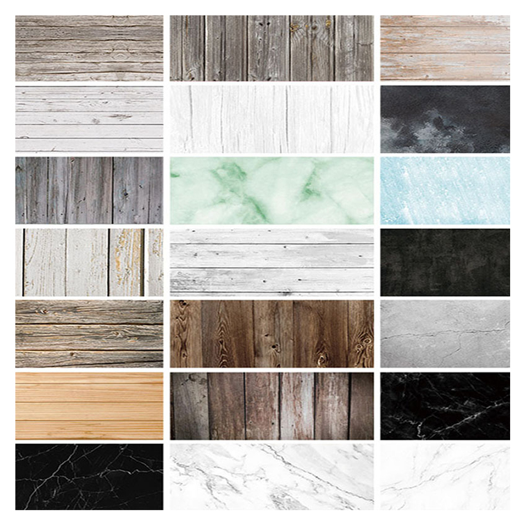 JUNNX 57*87 см мраморный деревянный фон Двусторонняя еда Косметика фотостудия фон бумага