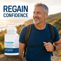 Complément alimentaire pour la santé de la prostate et de la vessie chez l'homme, Urox-P, mélange exclusif, zinc, cuivre, vitamine D3, formule de soutien urinaire