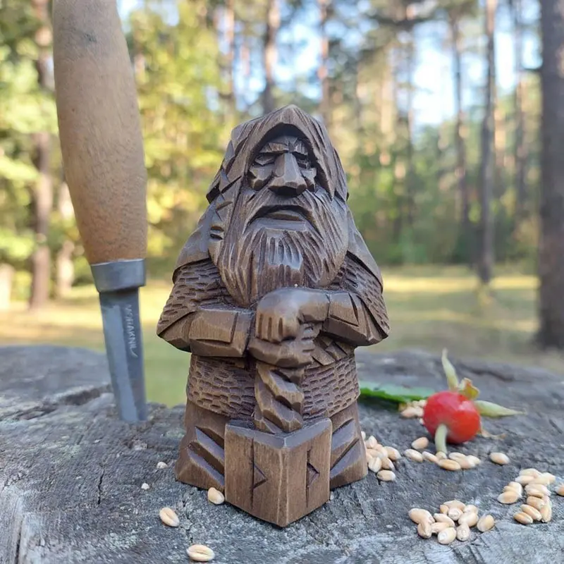 Wholesale Odin ThorTyr Odin God Tortil Ulf Heidner Nordic Pagan Resin Ornaments