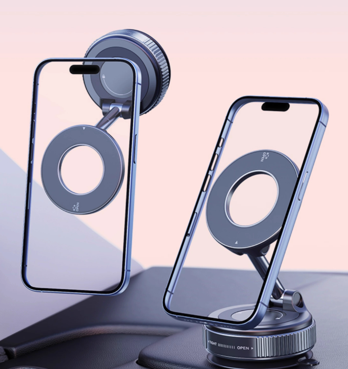 Hongdak New Car Suction Cup Vacuum Magnetic Navigation Dedicated Live Desktop Bracket