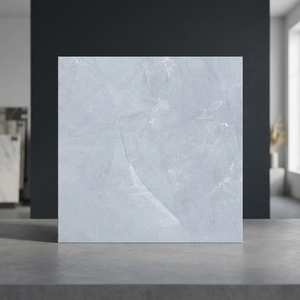 Crema Mischife 600x600mm Glossy Polished Porcelain Tiles Ivory Marble Effect Floor Design - Product Image 4