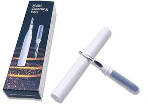 Bolígrafo de limpieza para <span class=keywords><strong>Airpods</strong></span> Pro 1 2, Kit de limpiador multifunción, cepillo suave para auriculares, funda azul, Herramientas de limpieza - Product Image 2