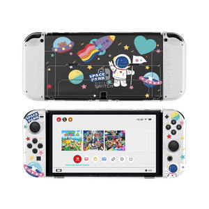 Funda Protectora <span class=keywords><strong>de</strong></span> Dibujos Animados para Nintendo Switch, Carcasa <span class=keywords><strong>de</strong></span> Cristal con Temática <span class=keywords><strong>de</strong></span> Anime NS Switch OLED, PC + TPU - Product Image 1
