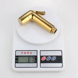 Портативная ручная биде для ванной, хромированное золото Shattaf - Product Image 5