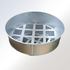 Ensemble de tamis robustes à cadre en fer galvanisé – Tamis de laboratoire pour l'analyse de gradation des granulats grossiers et de la taille des particules (300 - Product Image 1
