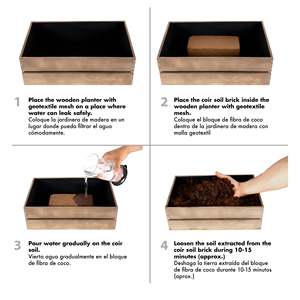 Vente en gros <span class=keywords><strong>Kit</strong></span> de démarrage unique pour jardin d'herbes d'intérieur Certifié sans OGM Top Décorations de plantes pour enfants <span class=keywords><strong>Kit</strong></span> de culture murale pour bricolage - Product Image 5