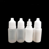 Flacon Compte-Gouttes Jetable de 3 ml, 5 ml, 10 ml, 20 ml, 30 ml, en Plastique PE Translucide Personnalisé pour Collyre et Huile
