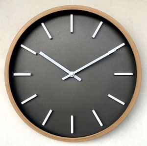 14 Inch Simple Style <b>Wall</b> <b>Clock</b> Battery Operate Plastic Round Quartz Custom <b>Decorate</b> Modern <b>Wall</b> <b>Clocks</b> for Sale - Product Image 4
