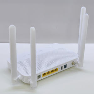 โมเด็มไฟเบอร์ ONU GPON EPON ยี่ห้อ OEM รุ่นใหม่ XPON HTG5247W WIFI5 2.4G&5G 4GE+1TEL+1USB FTTH CATV สีขาว รับประกัน 12 เดือน - Product Image 2