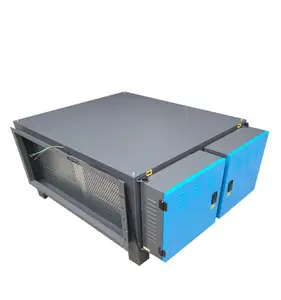 Industrial Commercial Kitchen Esp Filter Electrostatic Precipitators With Uv Photolysis Electrostatic Precipitator