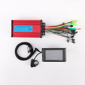 Red 12 tube WXGN301 kit WXGN301 large color display + 12-tube controller kit, 36V/48V/60V/72V 800W/1000W L898 - Product Image 2
