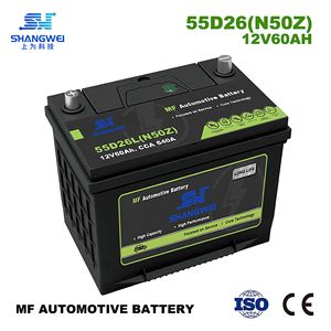 DF Car <b>Battery</b> 12V 60Ah 55D26 Maintenance Free For <b>Auto</b> Replacement - Product Image 3