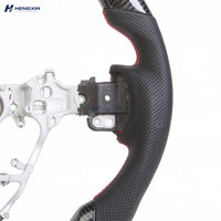 Volant intelligent en fibre de carbone amélioré avec LED, compatible avec Toyota Corolla Levin RAV4 2014-2018, modification automobile