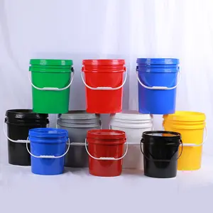 Wholesale High Quality Thick Packaging Container 20L 5 Gallon Plastic Pail Bucket