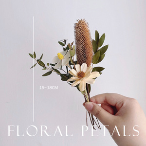 Lujoso difusor de caña con flores secas sin fuego para uso doméstico en la sala de estar-Material de vidrio - Product Image 3