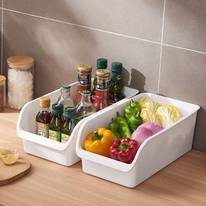 Refrigerator <b>Storage</b> <b>Box</b> PP Material Food Grade <b>Drawer</b> Freezer <b>Box</b> Folding Multifunction Beverage Fruit Egg Vegetable - Product Image 3