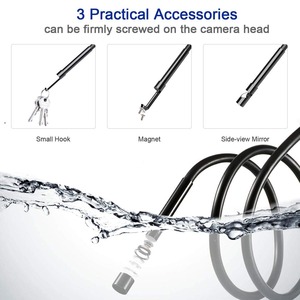 Không Dây nội soi Wi-Fi borescope không thấm nước kiểm tra máy ảnh 2MP rắn máy ảnh cho iPhone iOS Android điện thoại thông minh PC cam pq104 - Product Image 5