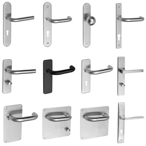 Tay nắm cửa bằng thép không gỉ 304 chất lượng cao, tùy chỉnh, kiểu OEM, có tấm lưng dài - Product Image 1