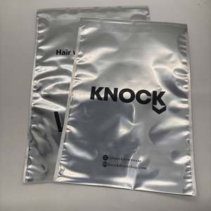 Custom logo Glossy <b>Silver</b> Mailer for Clothing Mailing <b>Bag</b> for Hoodies Shipping Mailer Metallic Self-Adhesive <b>Bags</b> - Product Image 1