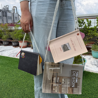 Marque-page élégant en cuir PU perlé avec poignée, pour livre, Bible, journal – Cadeau idéal pour les amateurs de livres